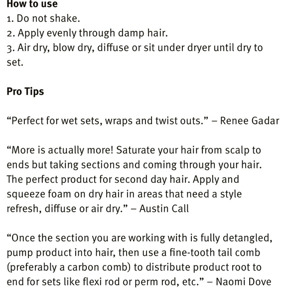 🛍️NEW AVEDA FULL nutriplenish styling treatment foam❤️FINAL SALE❤️ - Picture 6 of 11